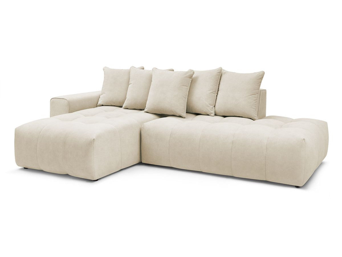 Vaste hoekbank MONT-BLANC fluweel