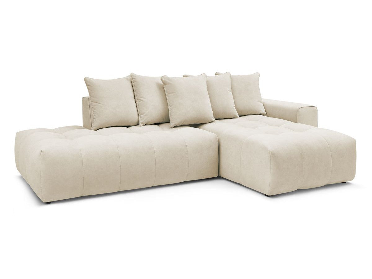 Vaste hoekbank MONT-BLANC fluweel