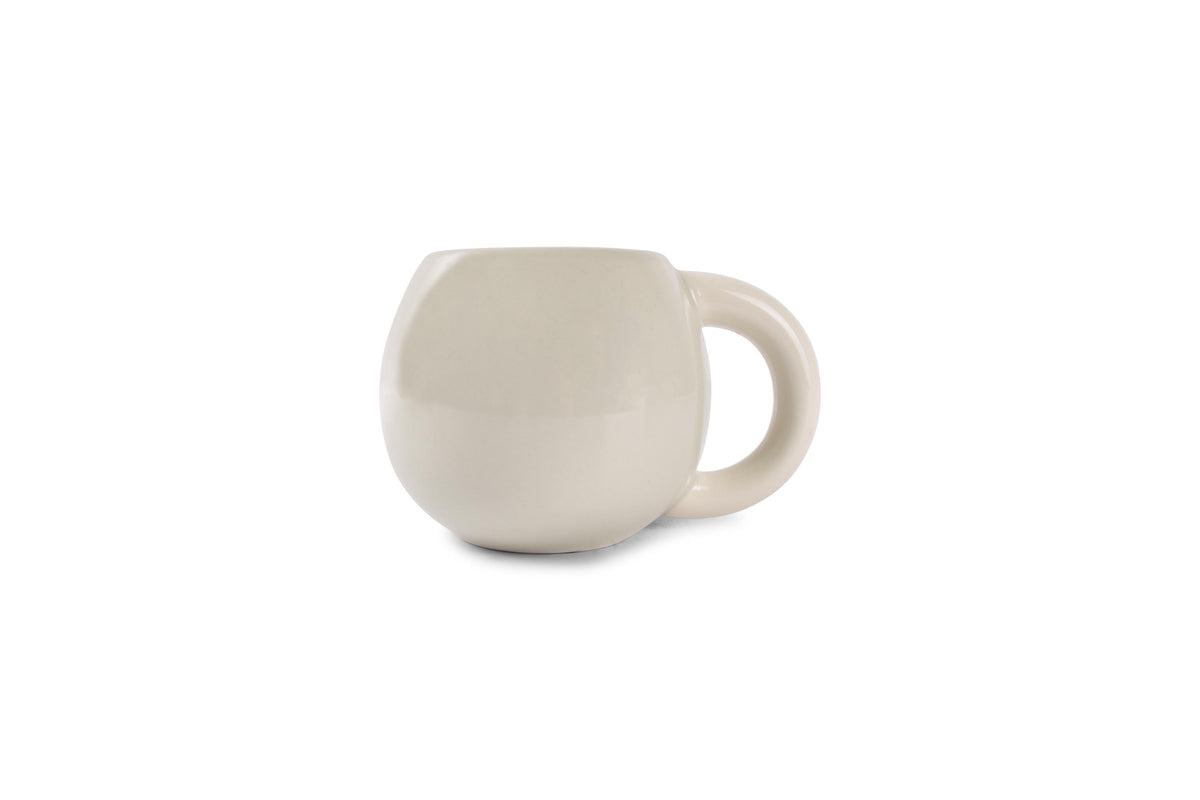 ONA - Beker 33cl rond grijs Lola - 1 SET - 4 stuks