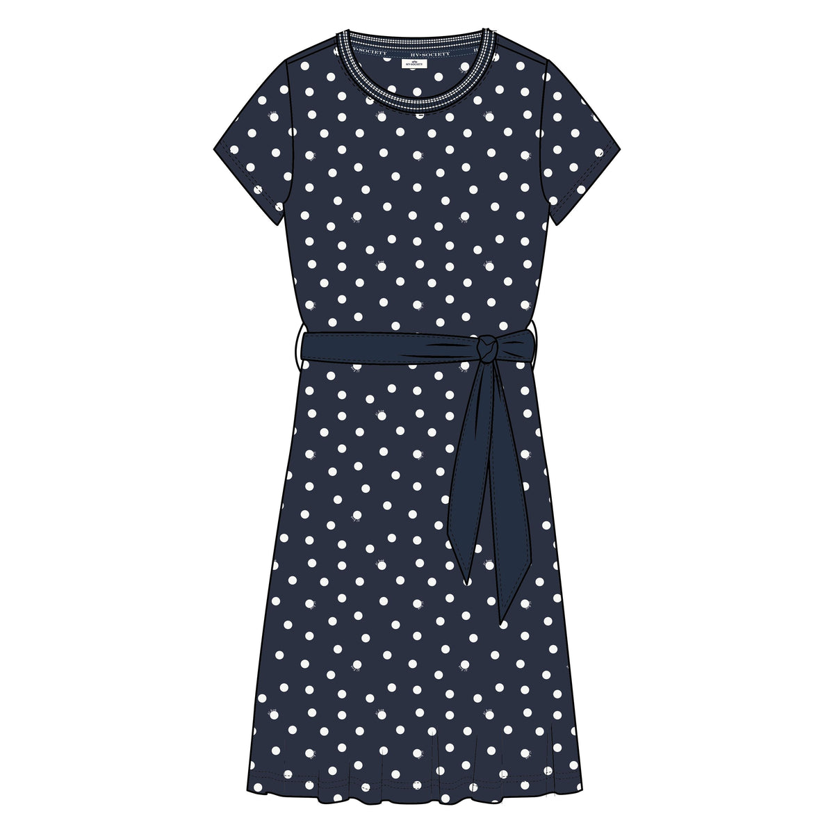 Hv Society - Dames - Kleed - Blauw