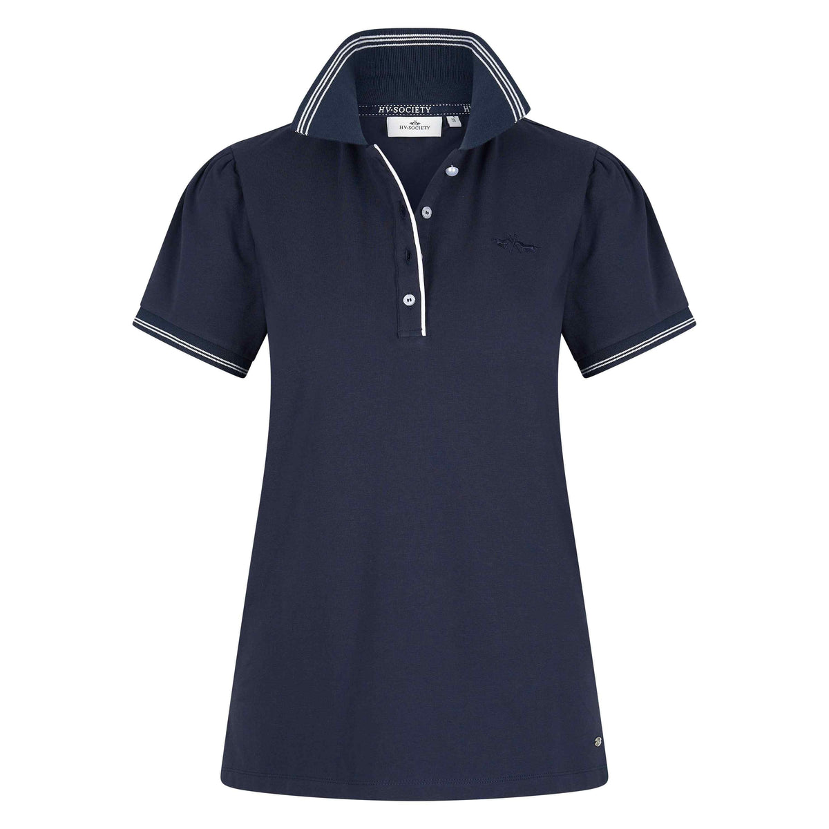 Hv Society - Femme - Polo - Blauw