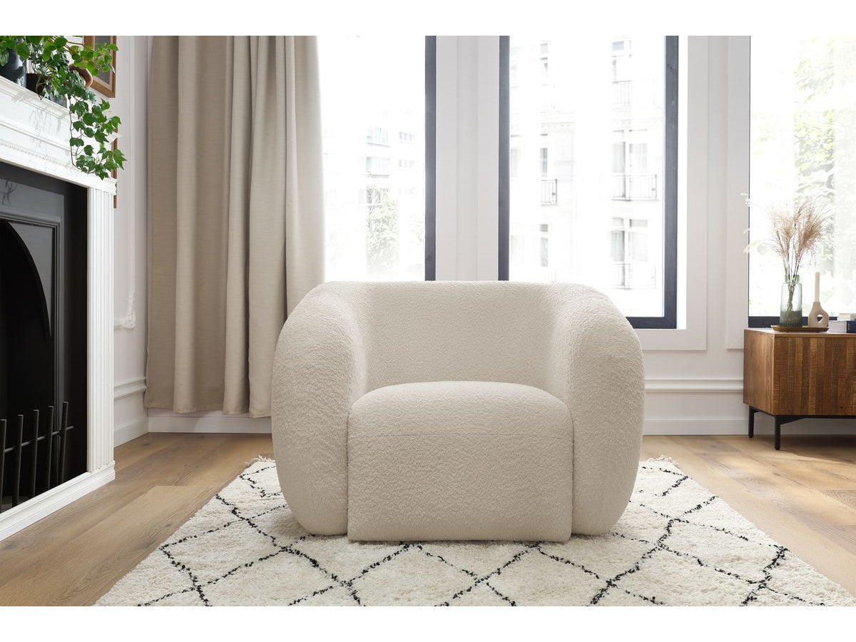 CELINE fauteuil bouclé stof