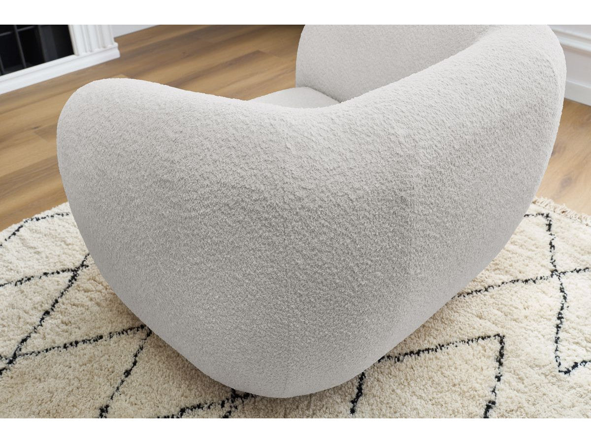 CELINE fauteuil bouclé stof