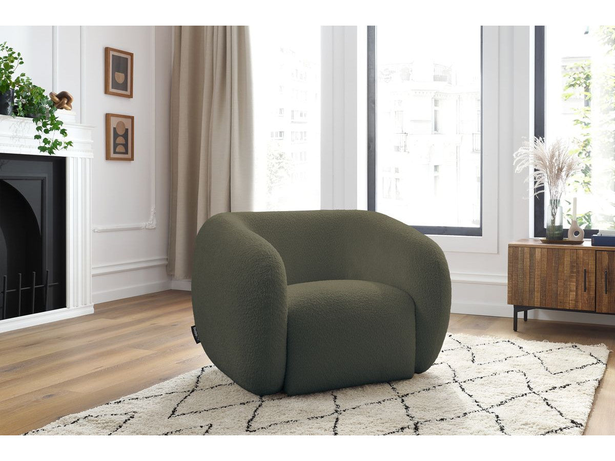 CELINE fauteuil bouclé stof