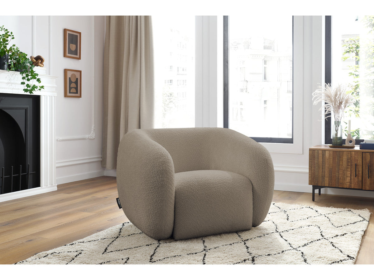 CELINE fauteuil bouclé stof