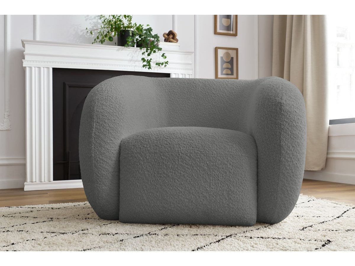 CELINE fauteuil bouclé stof