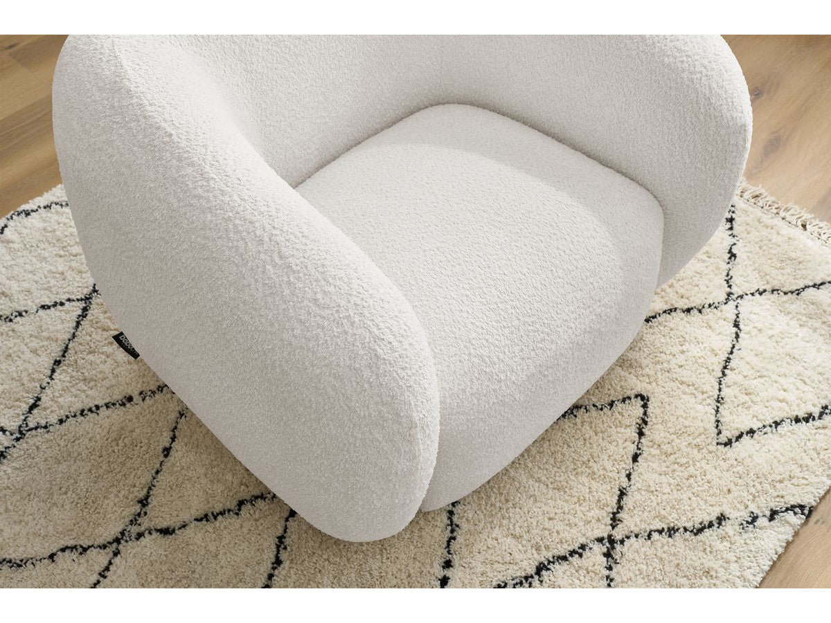 CELINE fauteuil bouclé stof