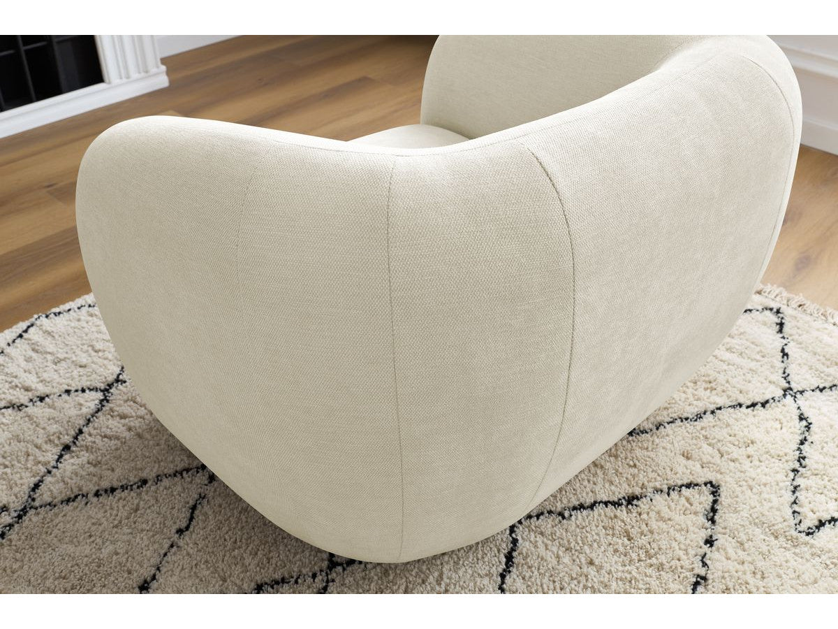 CELINE fauteuil glad stof