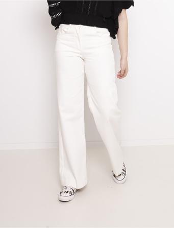 Pantalon - Fiesola - Cot - Ecru