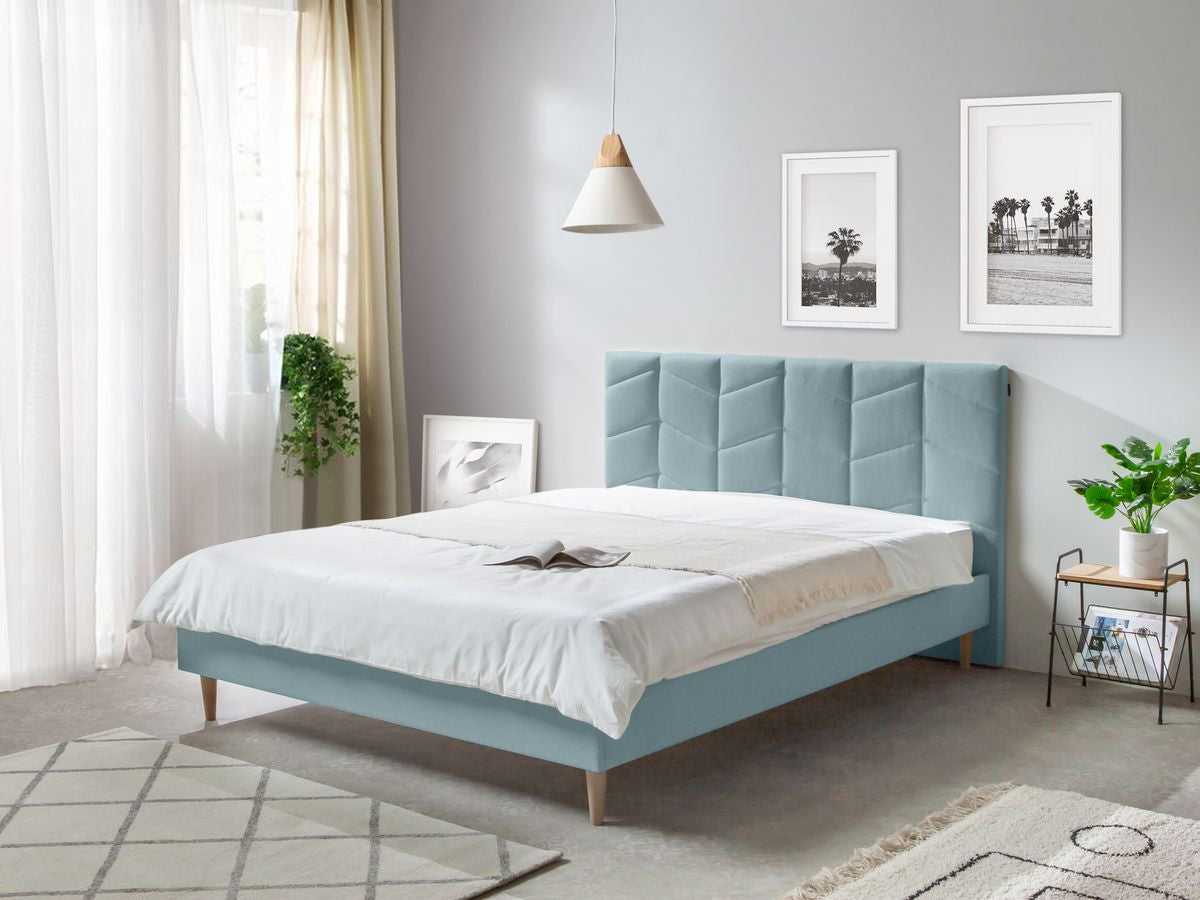 BELLEVILLE bed met massieve latten