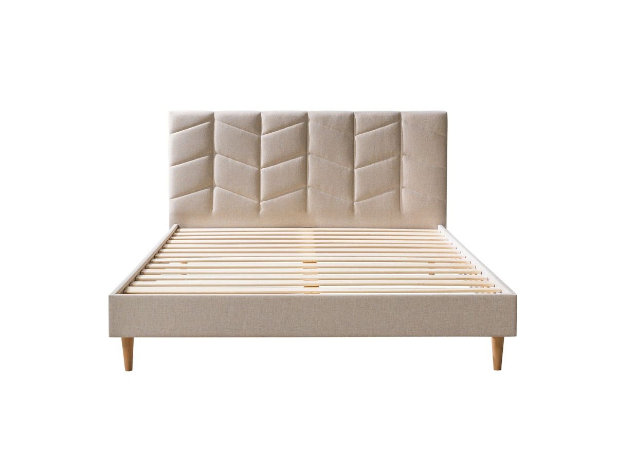 BELLEVILLE bed met massieve latten
