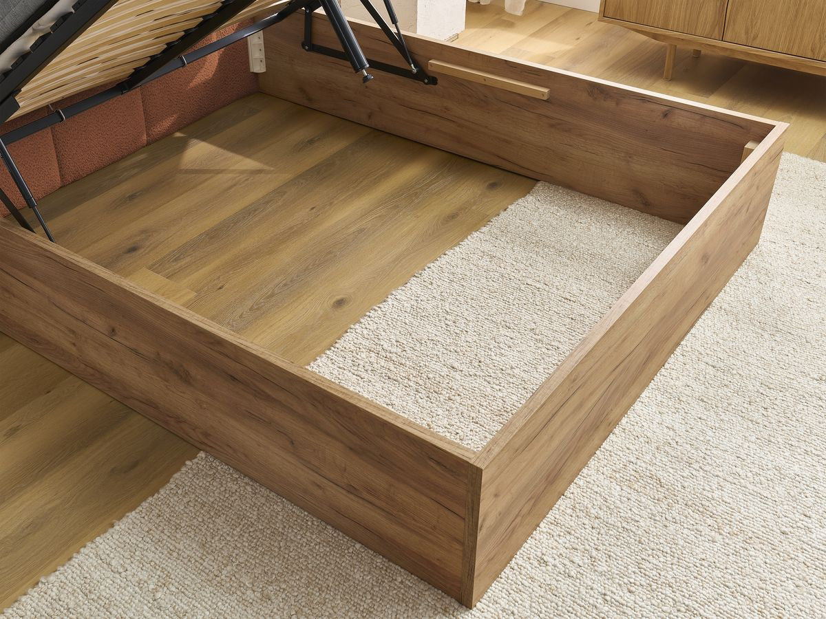 KUMO opbergbed bouclé stof