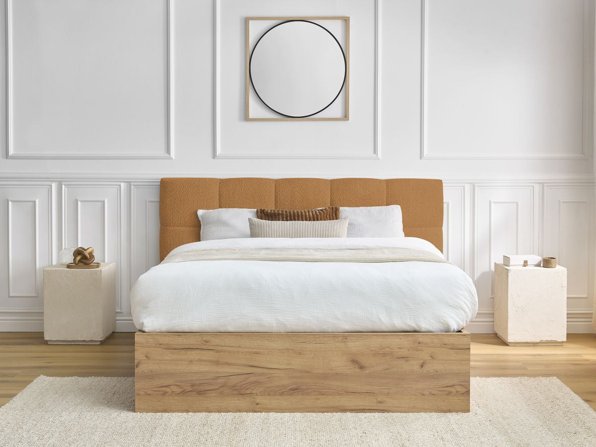 KUMO opbergbed bouclé stof