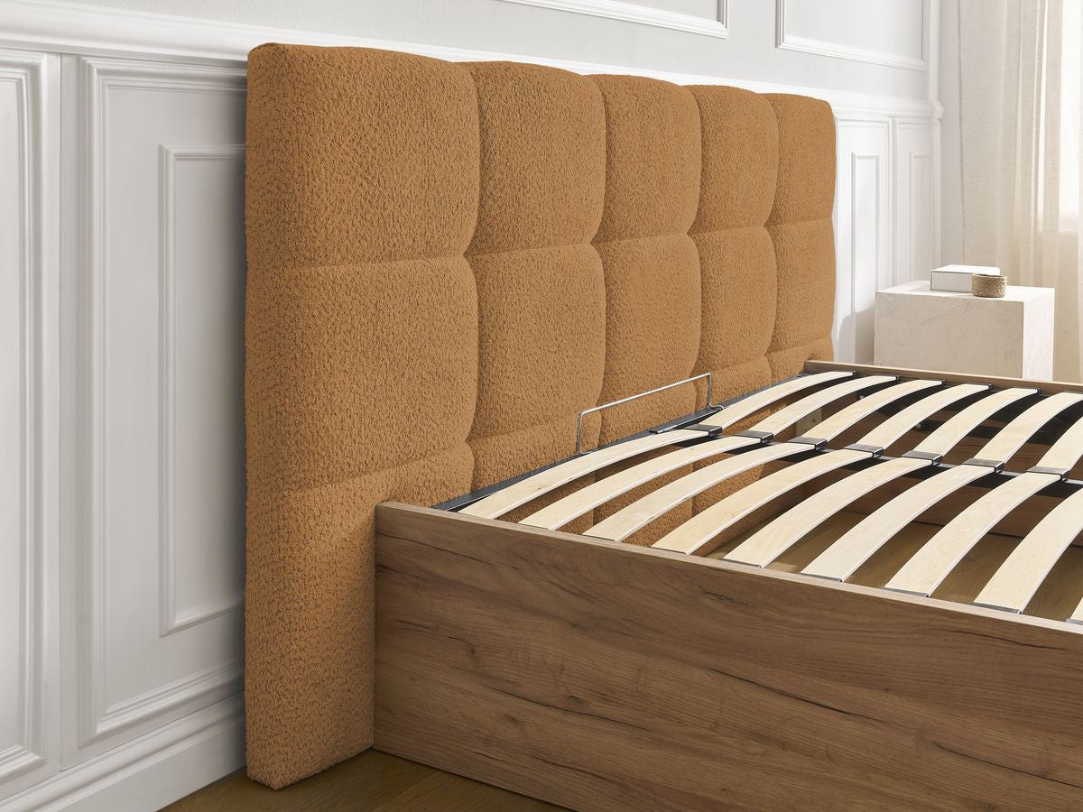 KUMO opbergbed bouclé stof