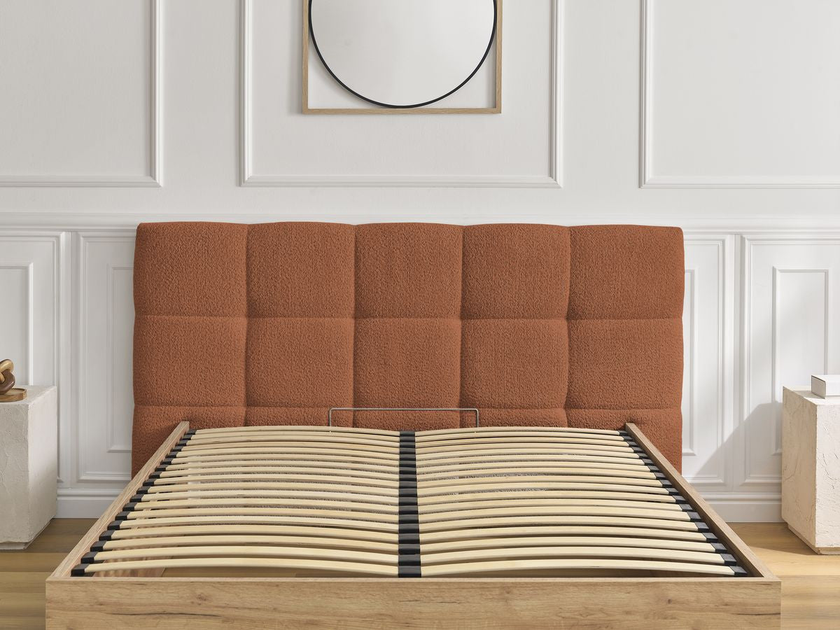KUMO opbergbed bouclé stof