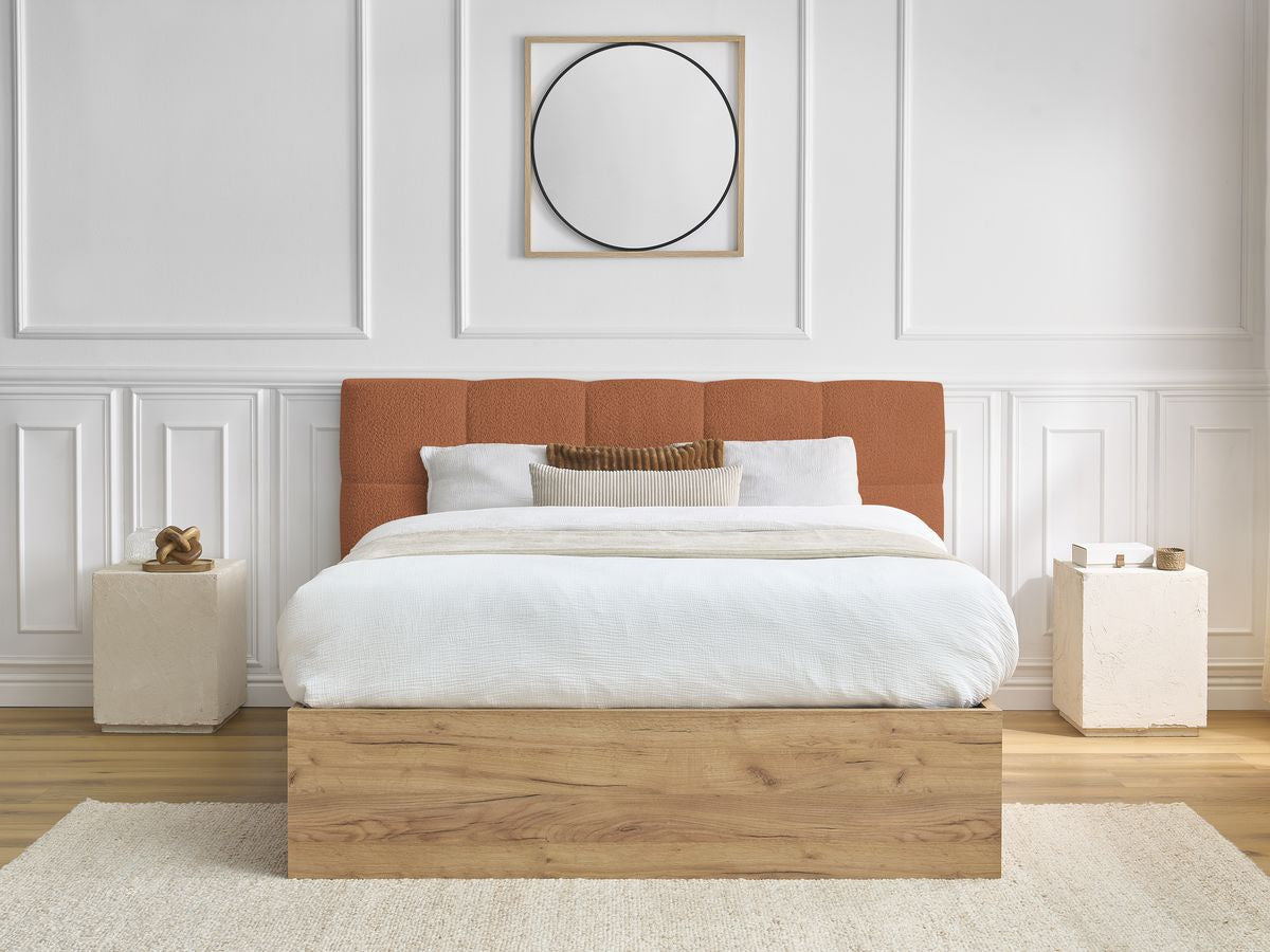 KUMO opbergbed bouclé stof