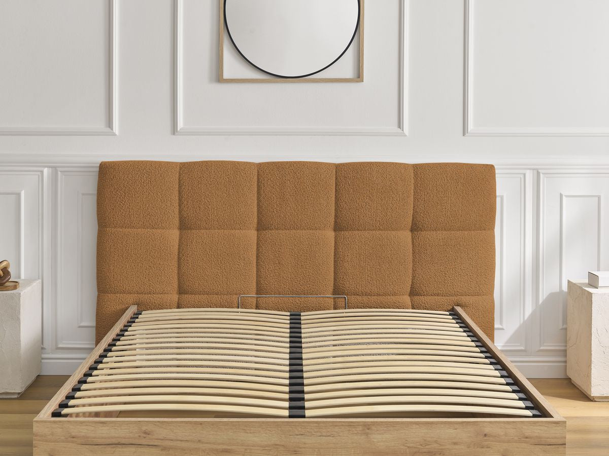 KUMO opbergbed bouclé stof