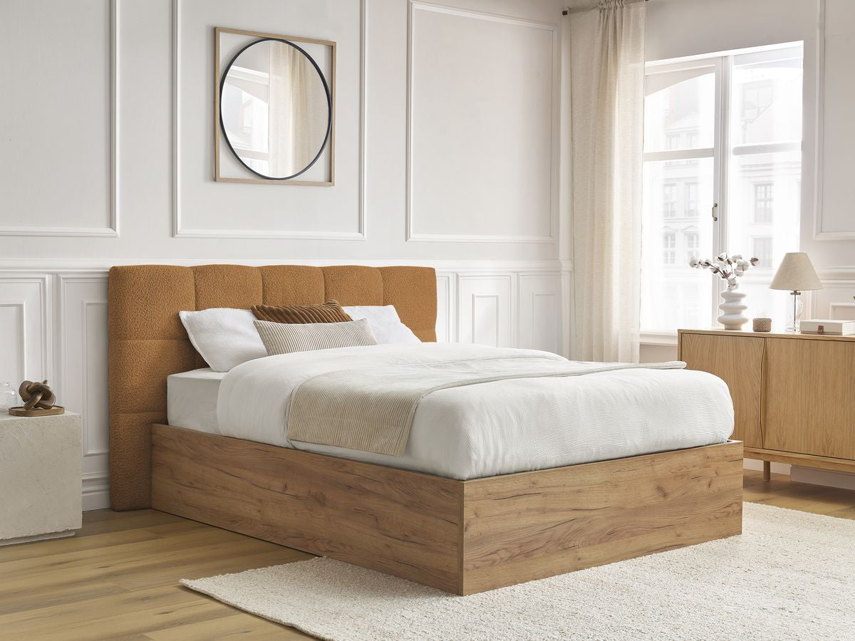 KUMO opbergbed bouclé stof