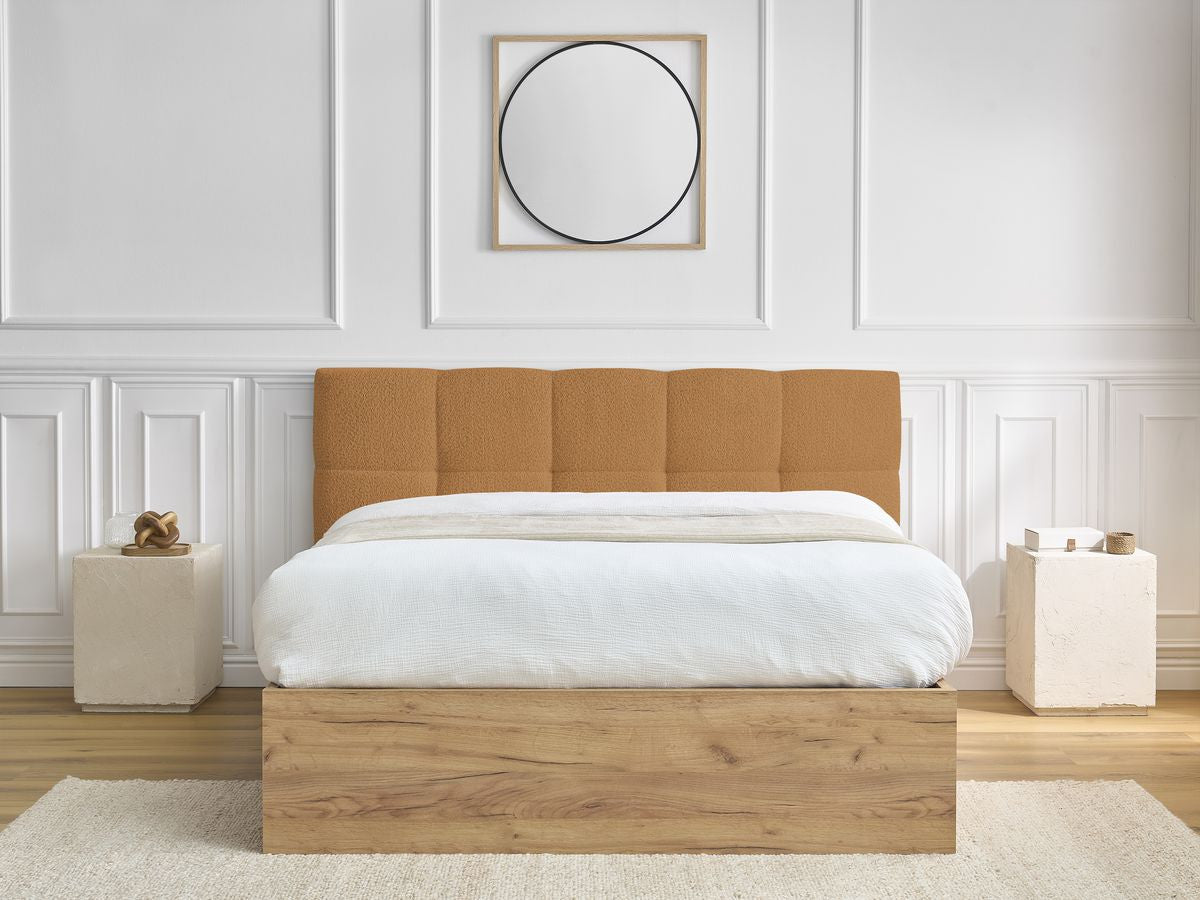 KUMO opbergbed bouclé stof