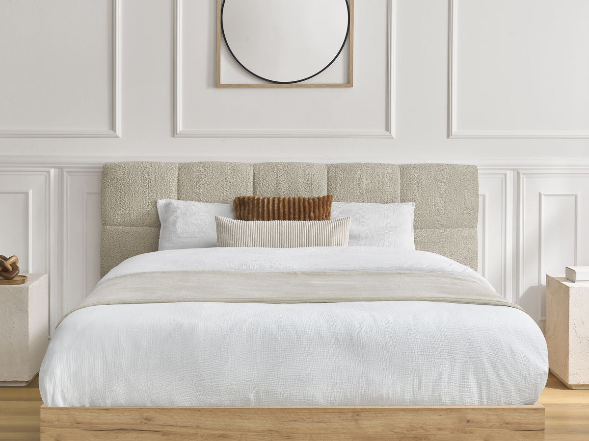 KUMO opbergbed bouclé stof