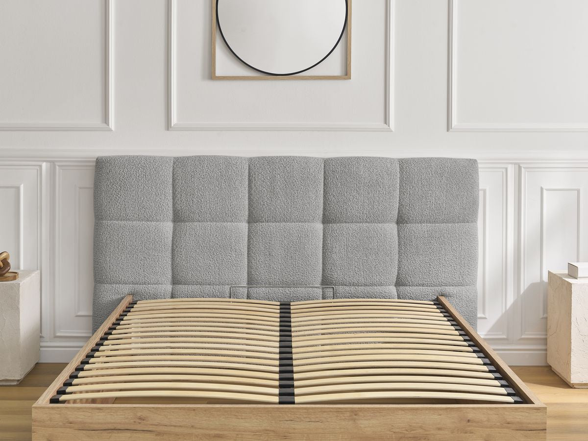 KUMO opbergbed bouclé stof