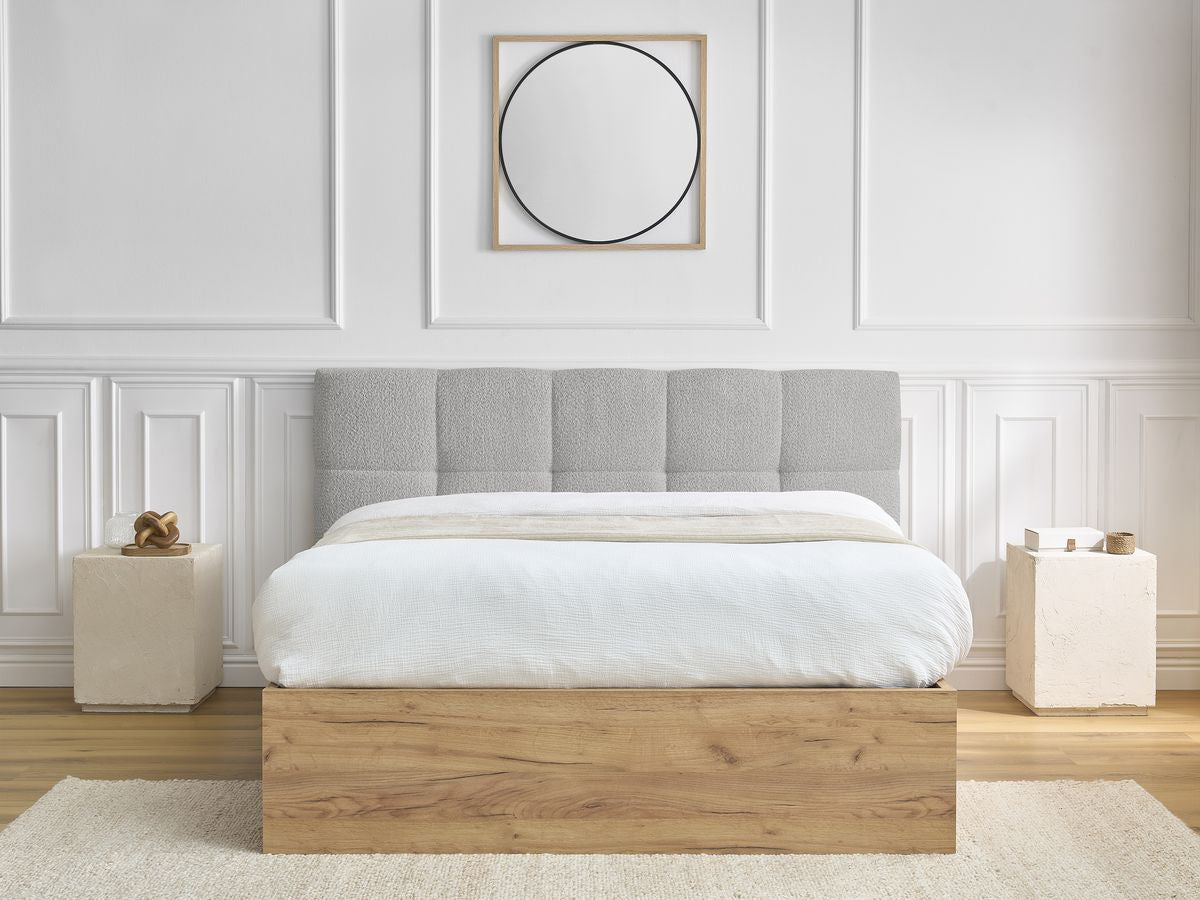 KUMO opbergbed bouclé stof
