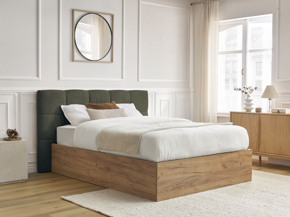 KUMO opbergbed bouclé stof