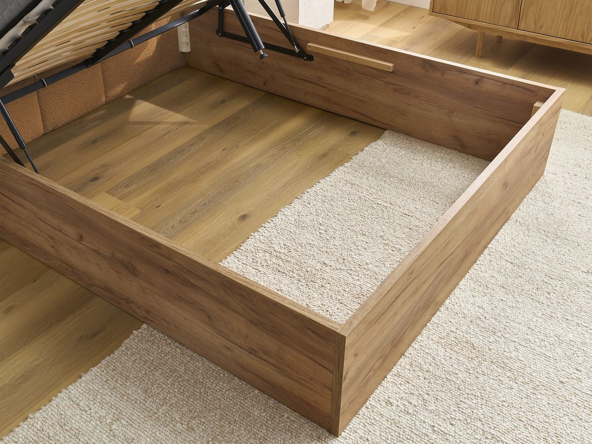 KUMO opbergbed bouclé stof