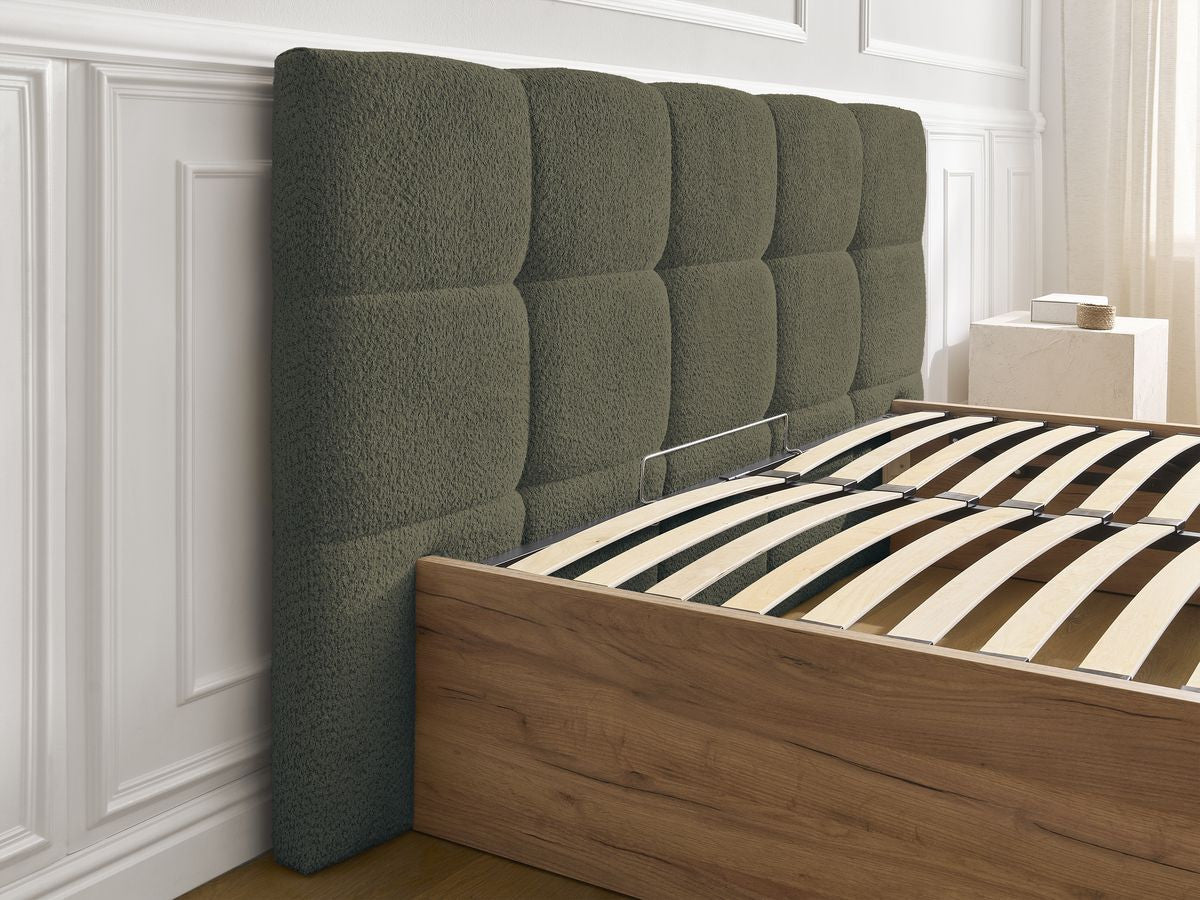 KUMO opbergbed bouclé stof