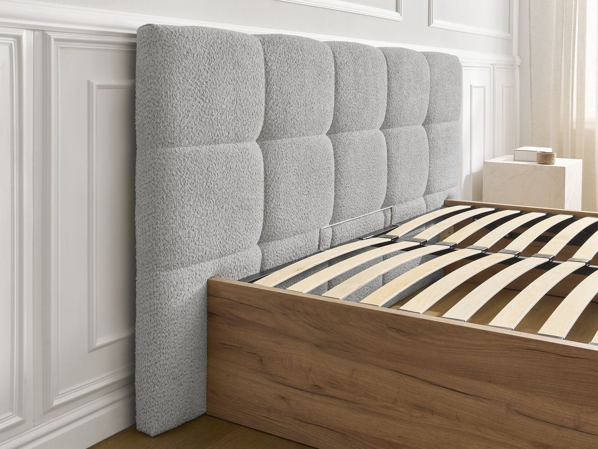 KUMO opbergbed bouclé stof