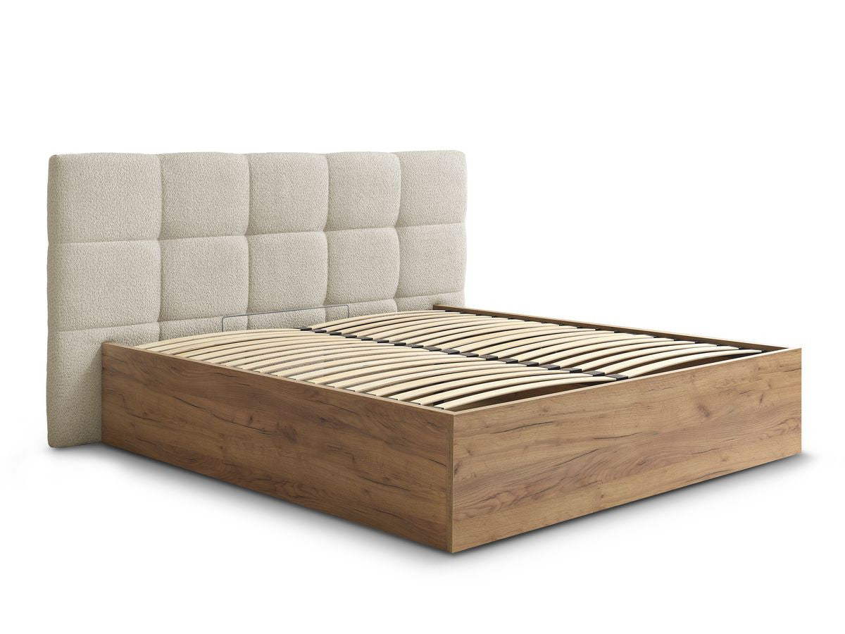 KUMO opbergbed bouclé stof
