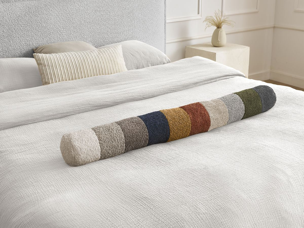 IMERI bed badstof met massieve latten