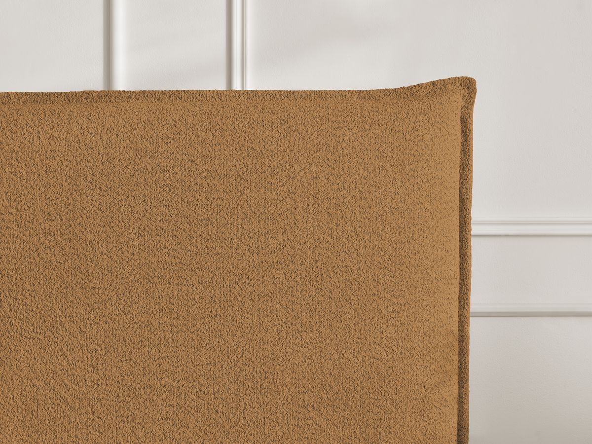 IMERI bed badstof met massieve latten