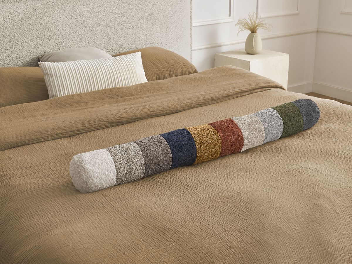 IMERI bed badstof met massieve latten