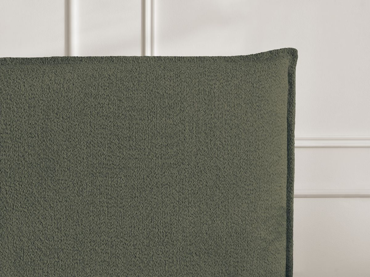 IMERI bed badstof met massieve latten