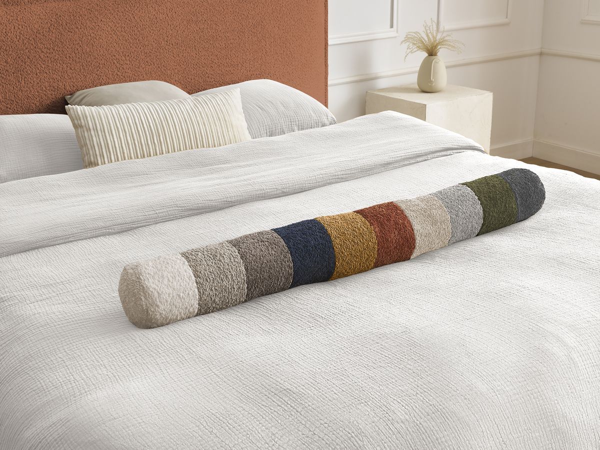 IMERI bed badstof met massieve latten