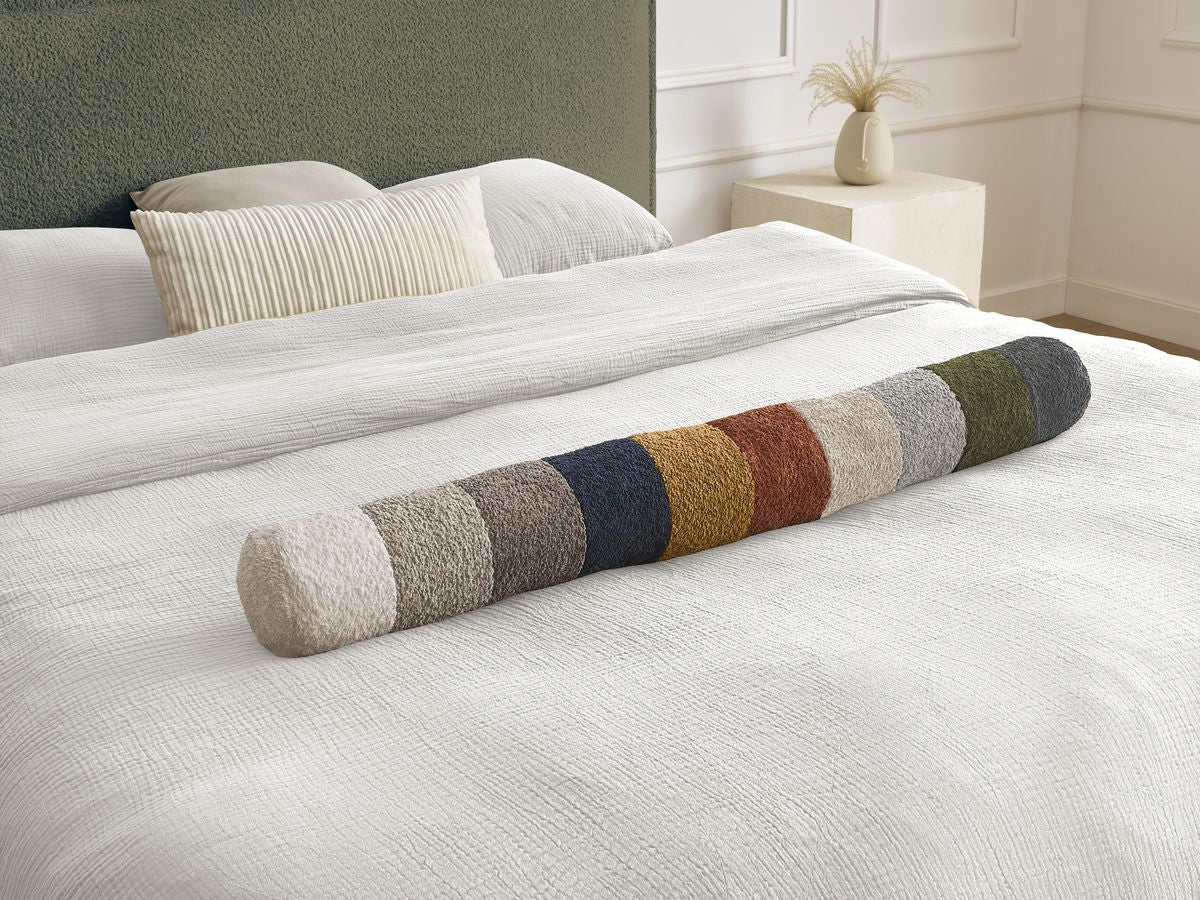 IMERI bed badstof met massieve latten