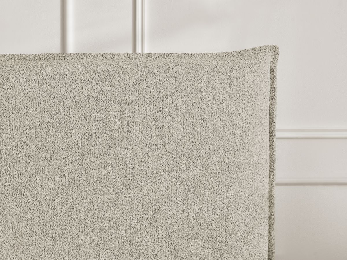 IMERI bed badstof met massieve latten