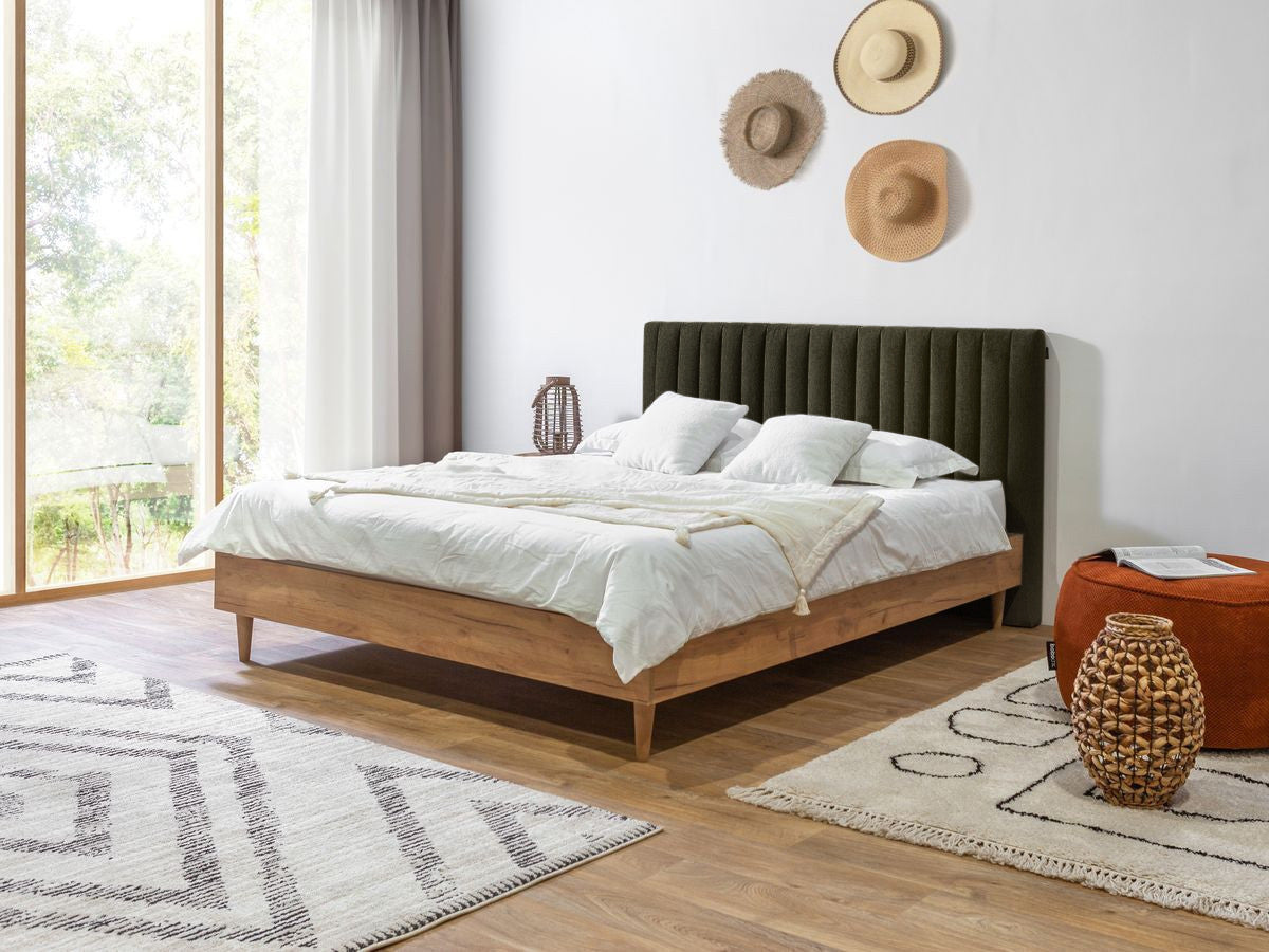OCEANE bed met massieve lattenbodem