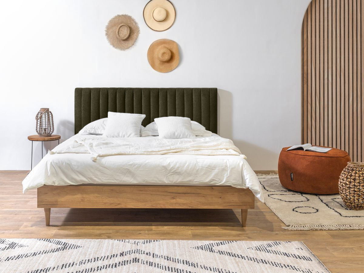 OCEANE bed met massieve lattenbodem