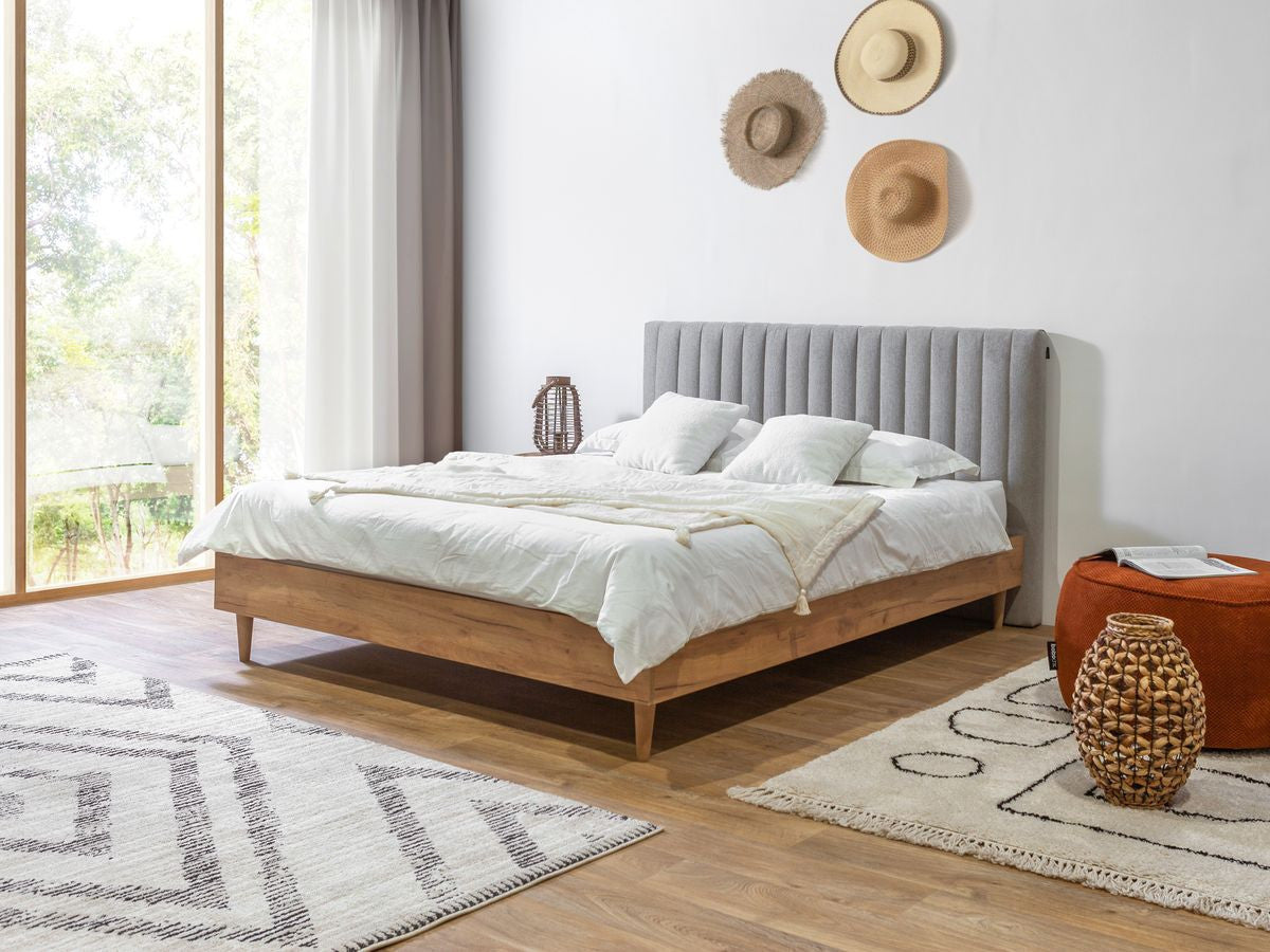 OCEANE bed met massieve lattenbodem