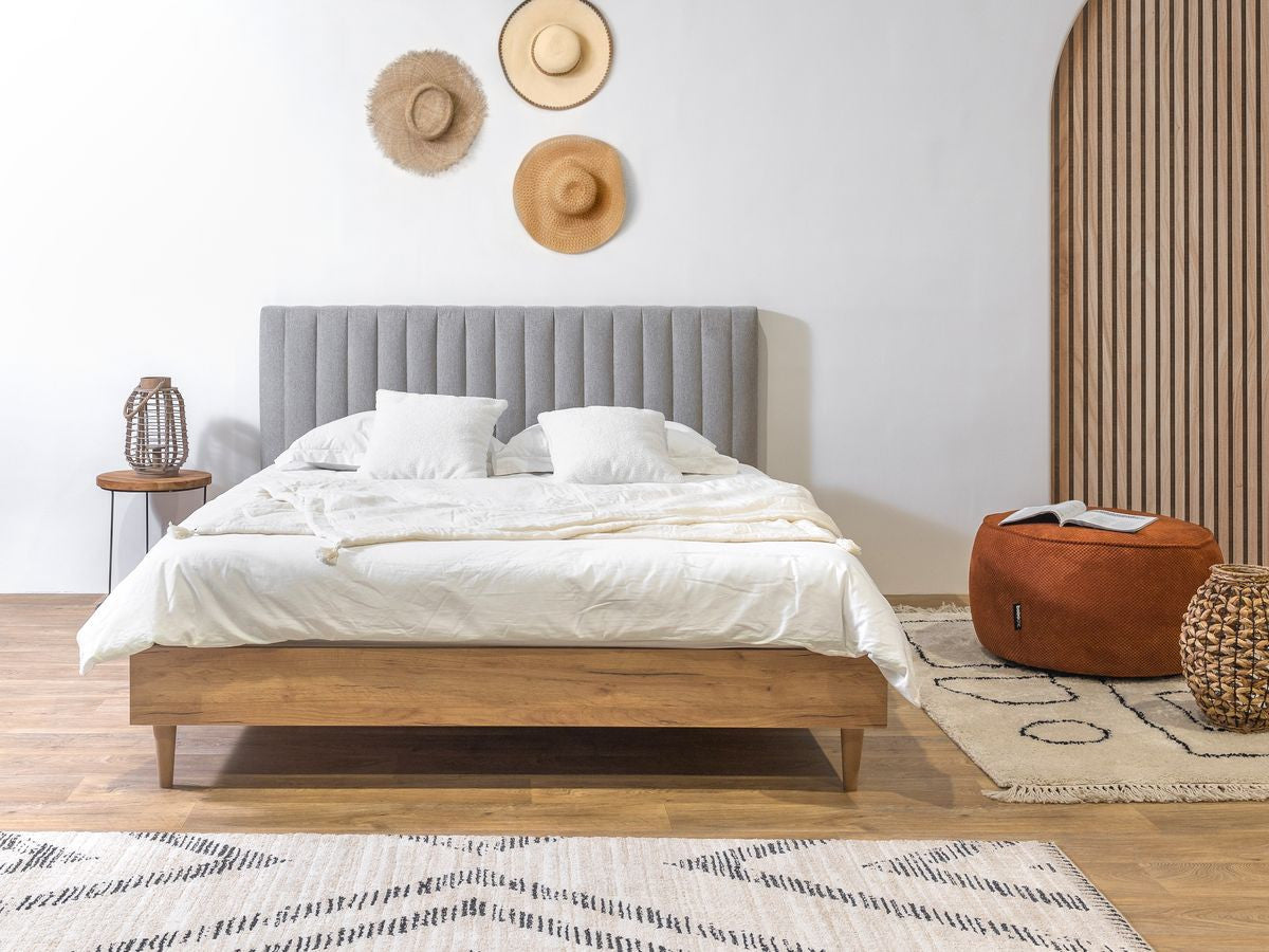 OCEANE bed met massieve lattenbodem