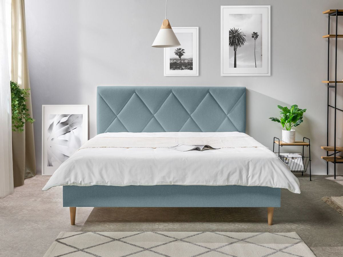 PANTHEON bed met massieve latten