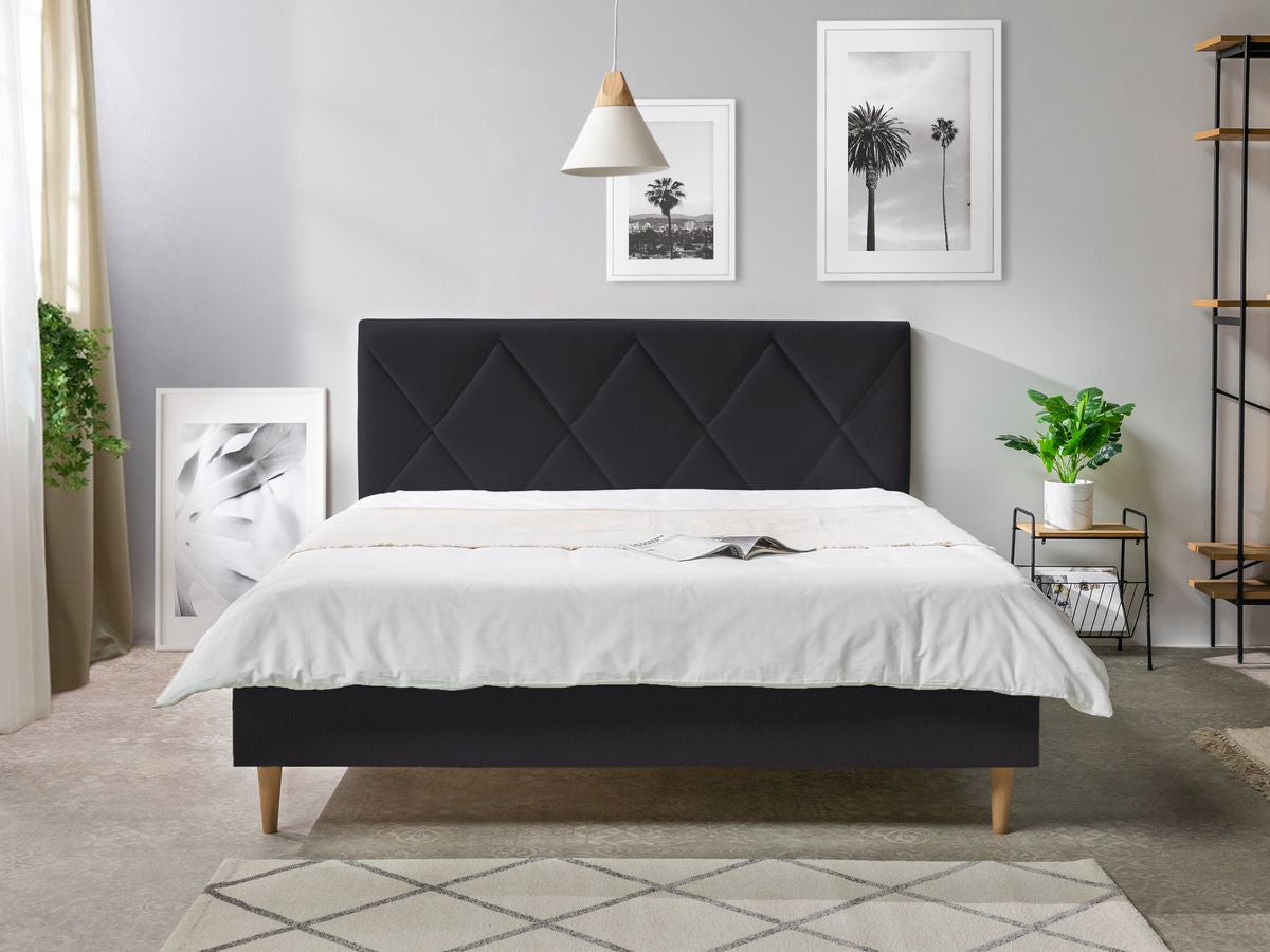 PANTHEON bed met massieve latten