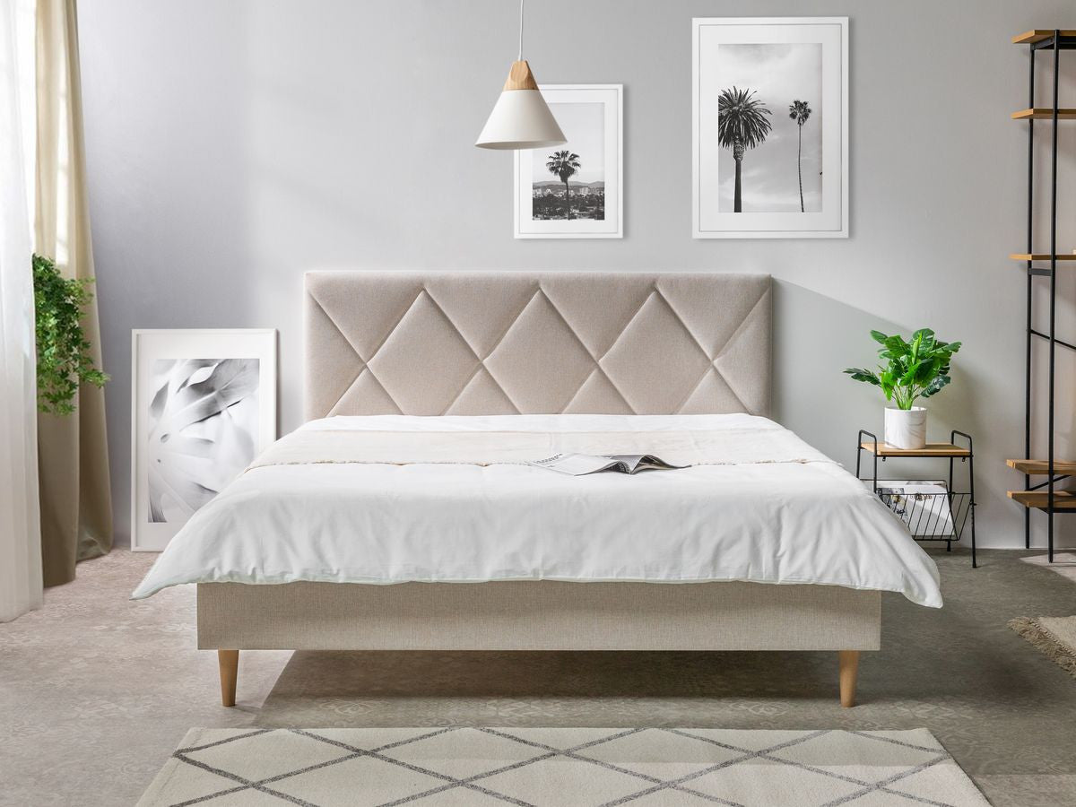 PANTHEON bed met massieve latten
