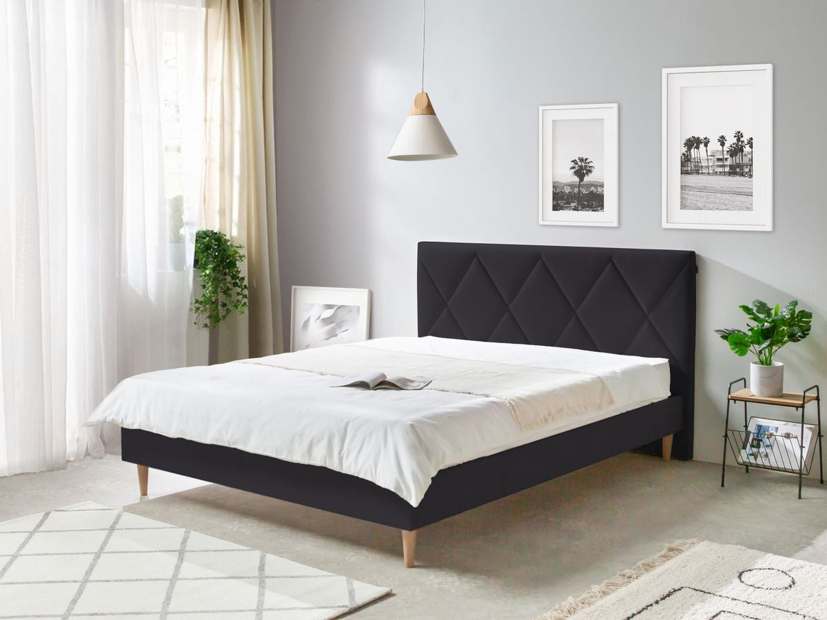 PANTHEON bed met massieve latten