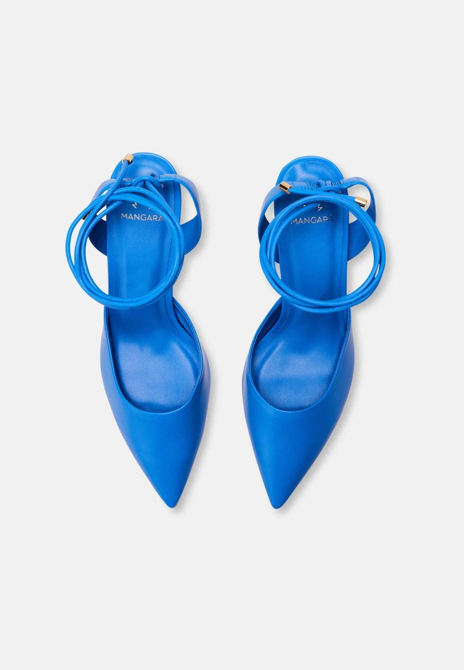 Mangará Jaborandi Spitse Neus Sandalen met Slingback - Blauw