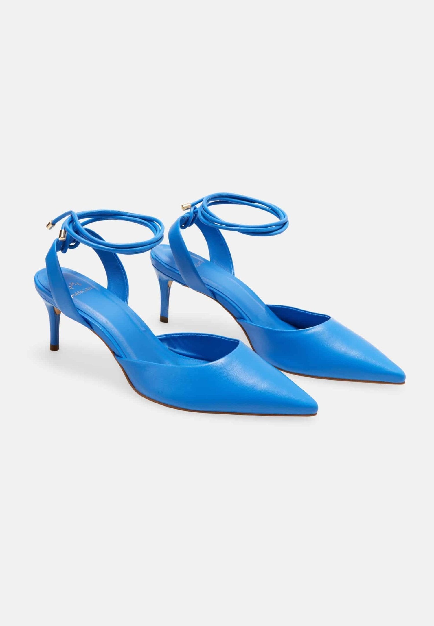 Mangará Jaborandi Spitse Neus Sandalen met Slingback - Blauw