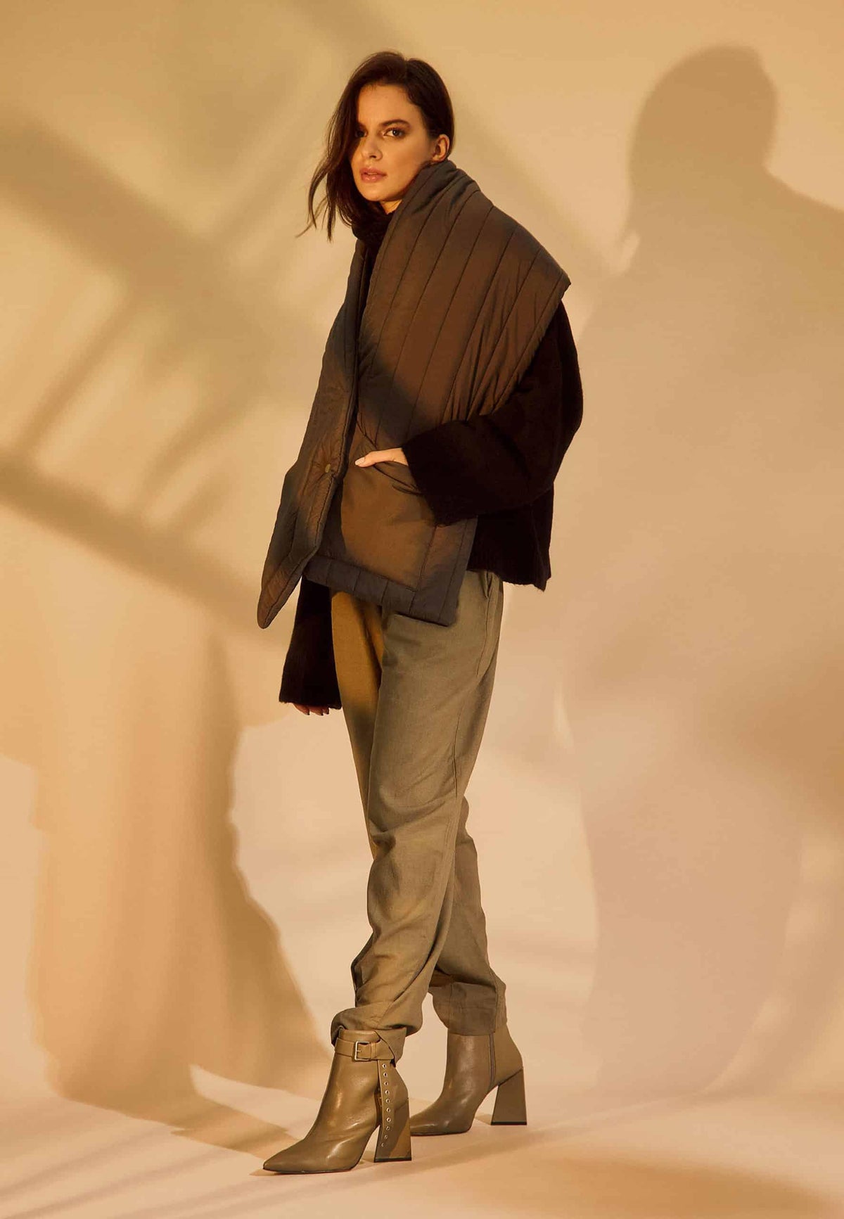 Mangará Salvia Enkellaarzen met Hakken - Stijlvolle Leren Schoenen - Groen