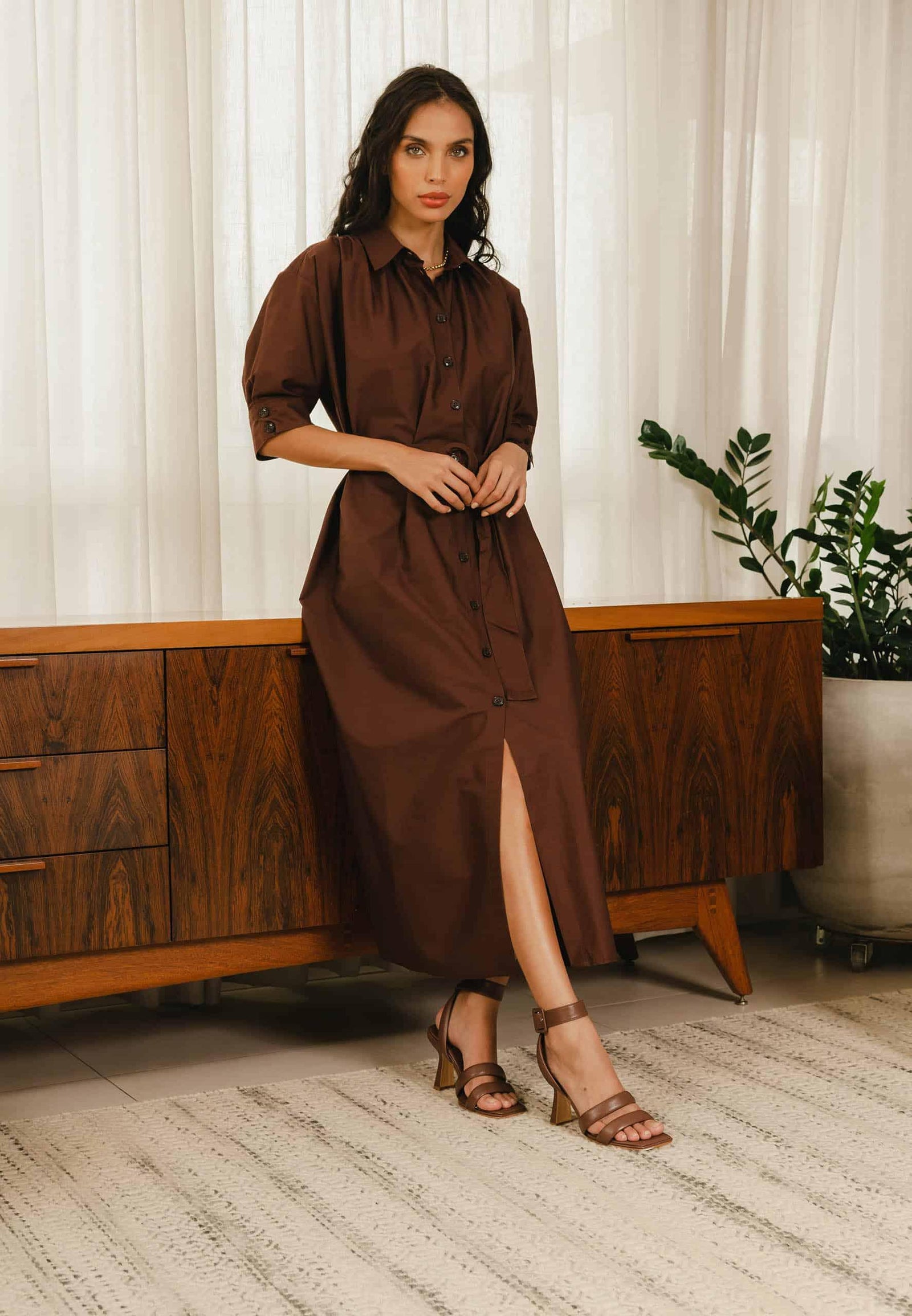 Sandales en Cuir à Talons Uvaia Mangará - Élégantes de 8cm